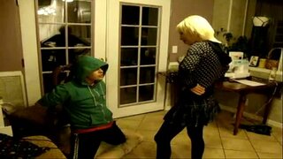 Перабор мячоў (у вопратцы)