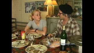 Perancis langkah ayah dan anak