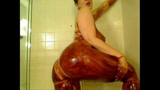 AmberCutie šokolado šou