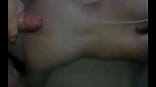 Enorme sperm reb op wifeys tilbage (slow motion)