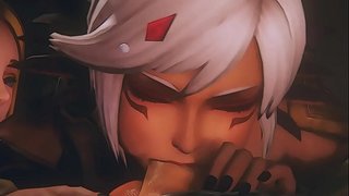 [Høns-010] den kongelige behandling - Prinsesse sutter en pik