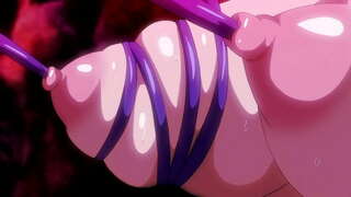 Taimanin Asagi 2 Bryst Ekspansion Scene RECUT