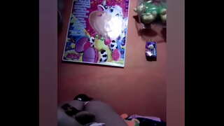 Hidden camera praecursator masturbationem