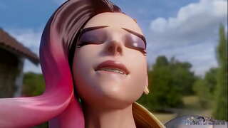 Overwatch 최 Sombra fuck