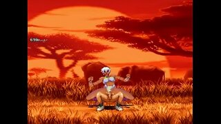 Mugen Hentai: Elena Ap Resevwa Kèk Dick